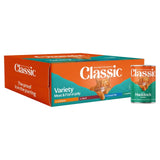 M&S Butcher's Classic Cat Food Variety Pack with Chicken, Beef, Ocean Fish & Haddock Wet Cat Food 12 x 400g- Buy online at McGrocer