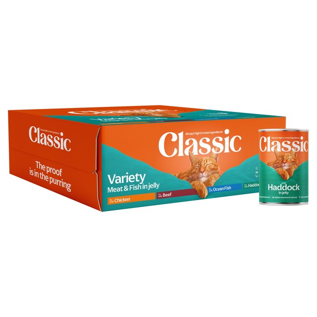 Butcher's Classic Cat Food Variety Pack 12x400g - British product
