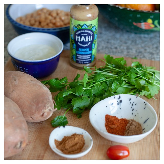 Mahi peri peri lemon & herb sauce 165ml, imported from the UK