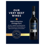 M&S Late Bottled Vintage Port 75cl, imported from the UK