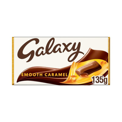 Galaxy Smooth Caramel Melkesjokoladeplate 135g