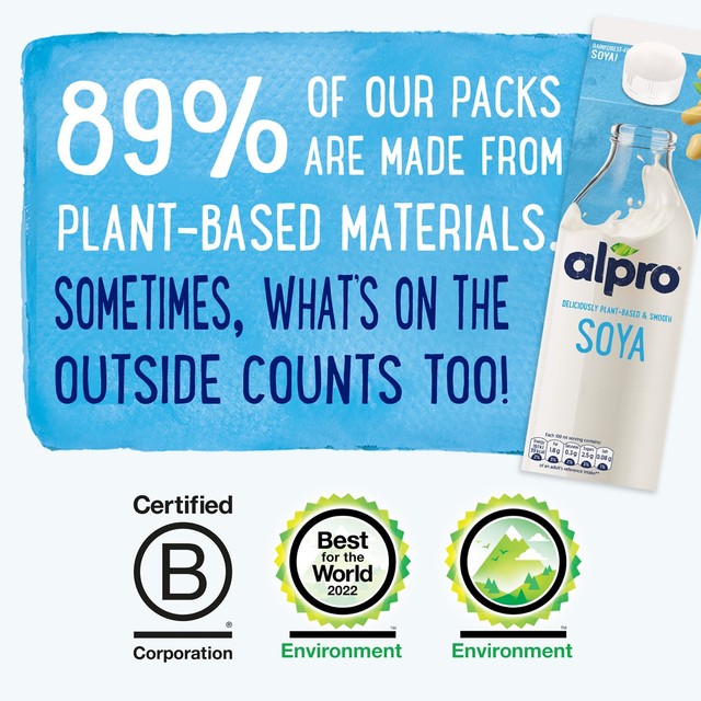 Alpro soya vanilla drink 1L - British product