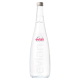 Evian stilles Mineralwasser Glasflasche 750ml