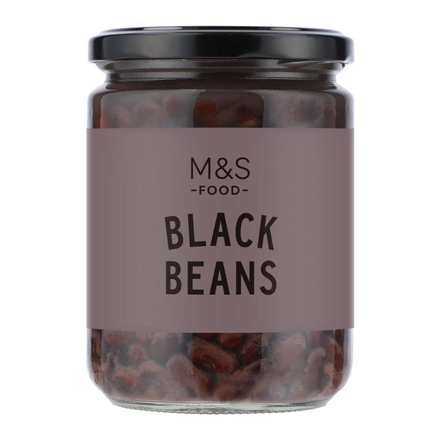 M&S black beans in water (British brand)