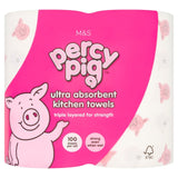 M&S Percy Pig kitchen towel 2-pack, imported from the UK