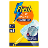 Flash duster starter kit with 4 refills - British product