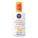 Nivea Sun Sensitive SPF 50+ Allergy Protect Sun Lotion Spray 200ml