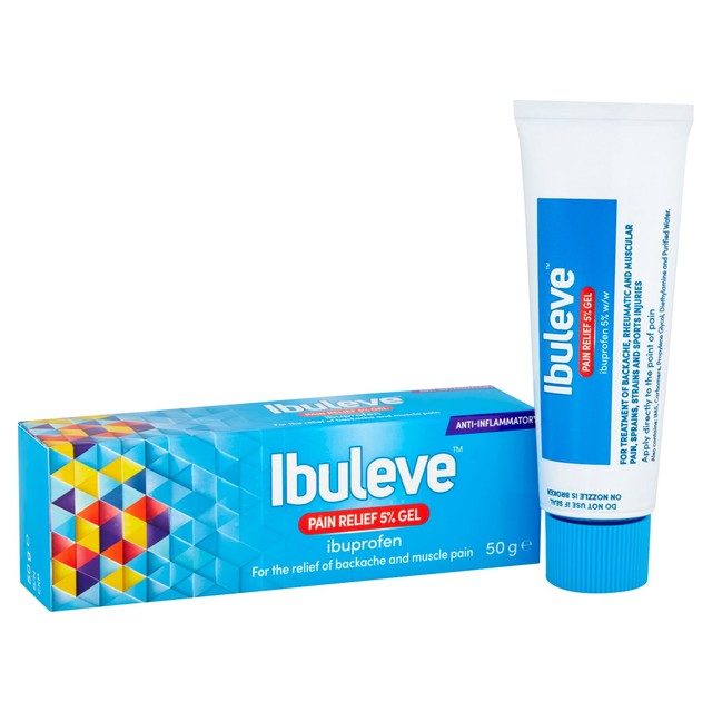 Ibuleve Pain Relief 5% Gel 50g, UK version
