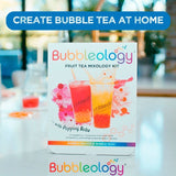 Bubbleology fruit bubble tea mixology kit with popping boba 430g - British product