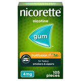M&S Fruit Fusion Nicotine Chewing Gum 4mg, 105 Pieces Stop Smoking Aid- Buy online at McGrocer