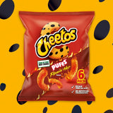Cheetos Puffs Flamin' Hot Multipack - British product