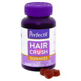 Vitabiotics Perfectil Hair Crush vegan mixed berry gummies for hair, skin, and nails 60 gummies (British brand)