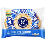 Deli Kitchen Greek Style Flatbread 4 x 80g - British product