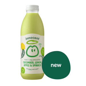 Innocent Cucumber, Lemon, Apple & Spinach Fruit and Vegetable Smoothie 750ml