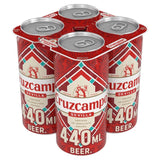 M&S Cruzcampo Spanish Lager Beer 4 x 440ml Cans- Buy online at McGrocer