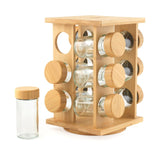 M&S Salter Bamboo 12 Jar Spice Rack- Buy online at McGrocer
