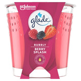 Glade scented candle Bubbly Berry Splash 112g, UK version