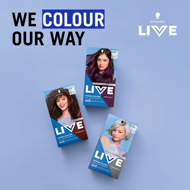 Schwarzkopf Amethyst Chrome purple hair dye kit, UK version
