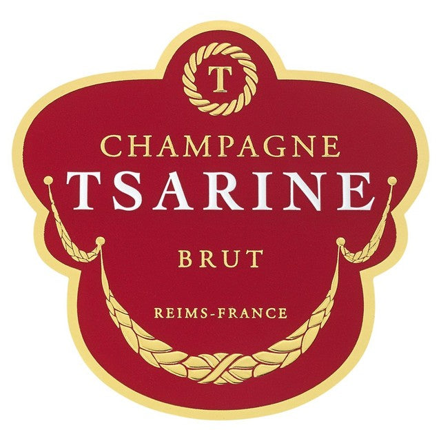 Tsarine Brut Champagne Distinctive Bottle 75cl (British brand)