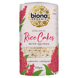 Biona organic rice cakes with quinoa 100g - British product