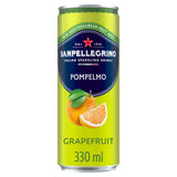 San Pellegrino Grapefruit sparkling soft drink 330ml can (British brand)