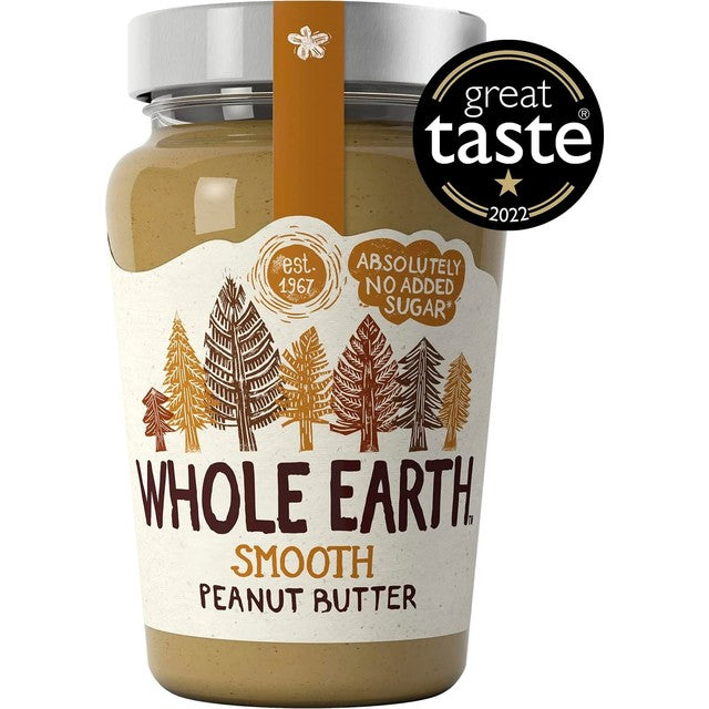 Whole Earth smooth peanut butter - British product
