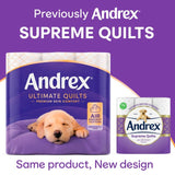 Andrex Ultimate Quilts toilet tissue 24 rolls 3 ply, UK version