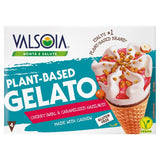 Valsoia plantebasert gelato-kirsebærkjeks vegansk iskremkjeks 4 x 118 ml