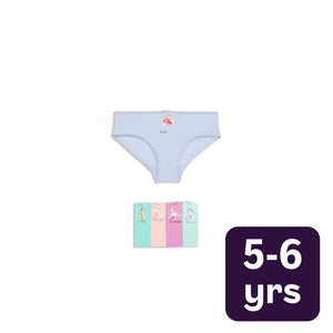 M&S Girls Disney Princess Knickers Multi 5-6 Years