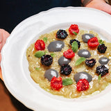 Med Cuisine roasted aubergine puree 390g, imported from the UK
