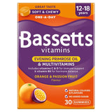 M&S Bassetts Orange & Passion Fruit Multivitamin Pastilles for Teens 12-18yrs 30 Count- Buy online at McGrocer
