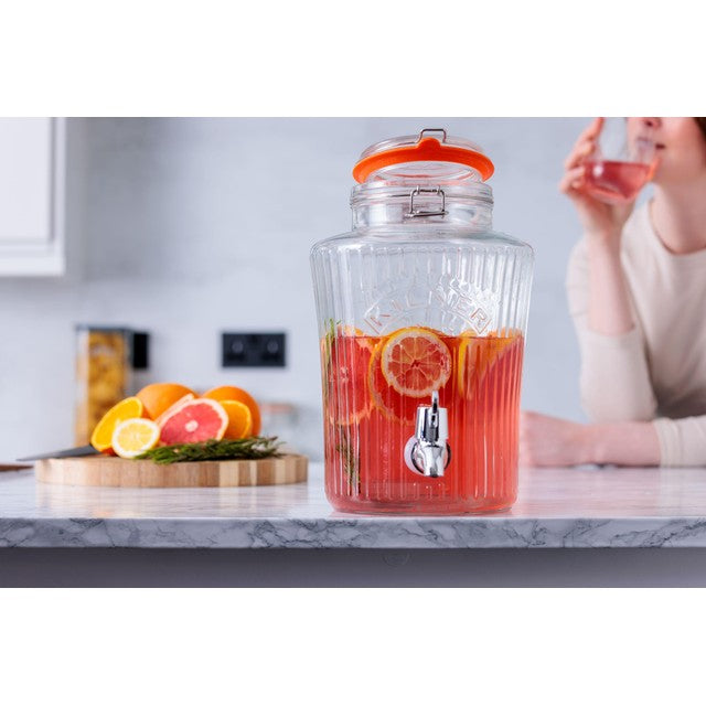 Kilner Vintage Drinks Dispenser 5 Litre, UK version