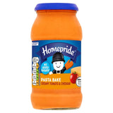 Homepride tomato cheddar pasta bake sauce 484g, imported from the UK
