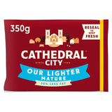 M&S Cathedral City Lighter Mature Reduced Fat Cheddar Cheese 350g- Buy online at McGrocer