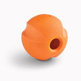 M&S Beco Pets Natural Rubber Fetch Ball Orange Dog Toy- Buy online at McGrocer