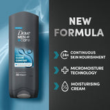Dove Men+Care Clean Comfort lemon body wash 250ml - British product