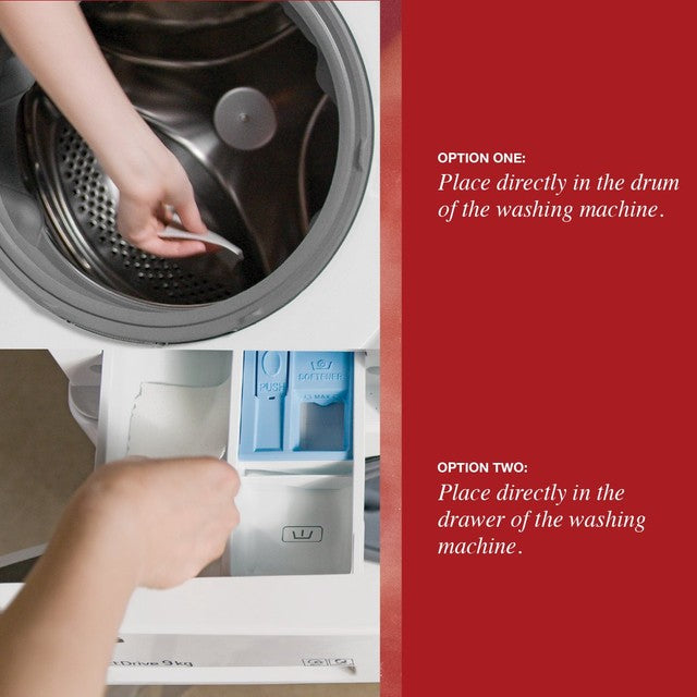 The Lab Co. non-bio laundry sheets energising scent 32 loads (British brand)