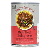 M&S Beef Bolognese sauce 400g, imported from the UK