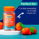 Haliborange gut health digestion support strawberry gummies 30 gummies, UK version