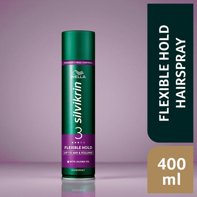 Silvikrin flexible hold hairspray 400ml (British brand)