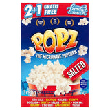 M&S Popz Salted Microwave Popcorn 3 x 90g- Buy online at McGrocer