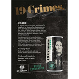19 Crimes Chardonnay canned wine 18.7cl - British product
