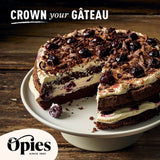 Opies black cherries & kirsch preserved fruit 370g, imported from the UK