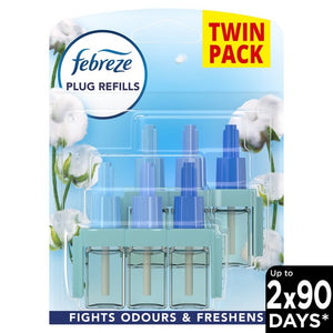 Febreze 3Volution Cotton Air Freshener Refill Twin Pack 2 x 20ml