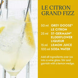 Grey Goose Le Citron flavoured vodka 70cl, UK version