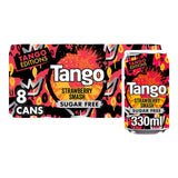 M&S Tango Strawberry Smash Sugar Free Soft Drink 8 x 330ml- Buy online at McGrocer
