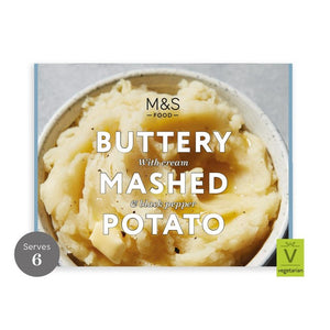 M&S Buttery Mashed Potato Family Pack Side Dish 850g