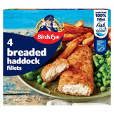Birds Eye breaded haddock fillets 400g - British product