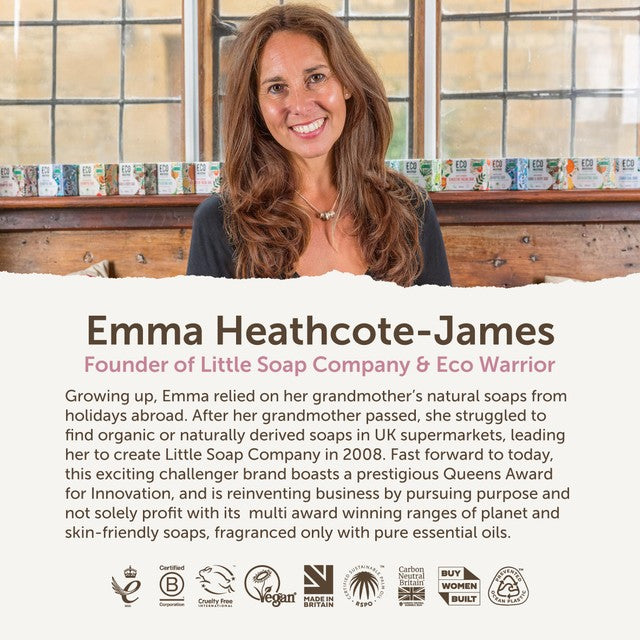 Little Soap Company Lemon Zest body wash 300ml, UK version