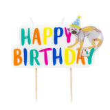 M&S Talking Tables Safari Animal Birthday Candle 10cm- Buy online at McGrocer
